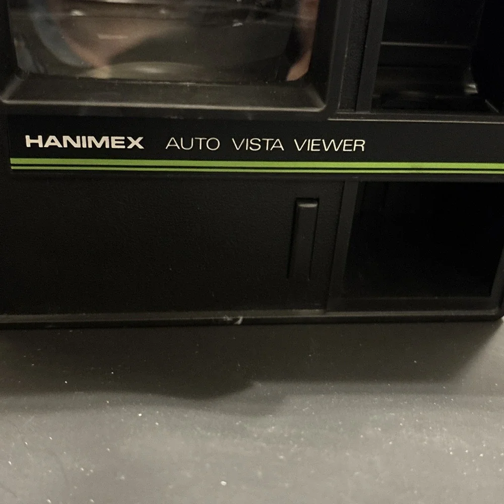 Vintage Hanimex Auto Vista Viewer 35mm Slide Viewer Untested Battery Powered